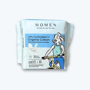 MOMEN Organic Cotton Panty Liner 180mm