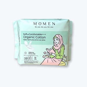MOMEN Organic Cotton Sanitary Pad 240mm